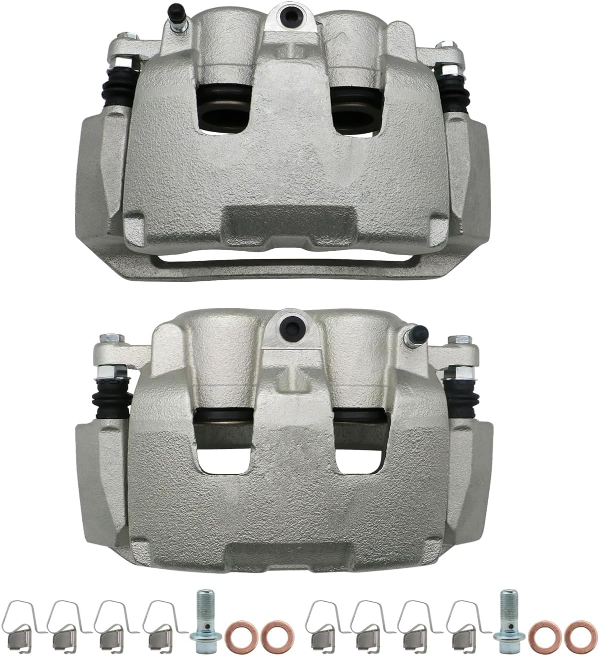 Chefull Front Brake Calipers for 2007-2009 Chrysler Aspen, for Dodge 2009-2010 Dakota/ 2007-2009 Durango/ 2009-2010 Ram 1500, Ram 2011-2018 1500/2011 Dakota, Driver and Passenger Side, 18B5054 18B5055