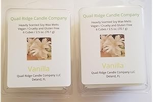 Two-Pack Vanilla Pine Wax Melts, 5oz of Aromatic Soy Bliss