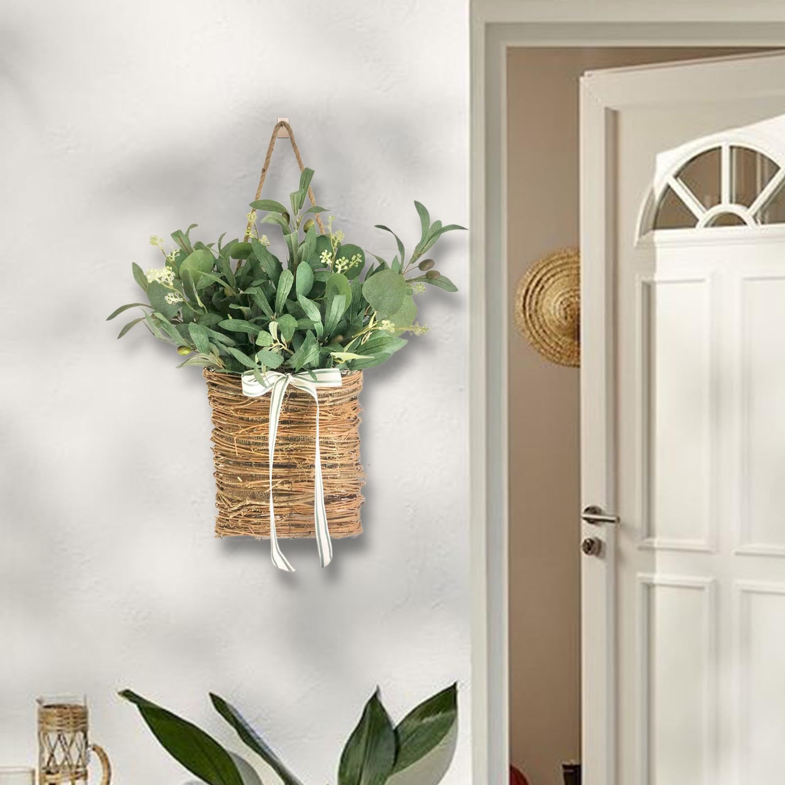 Generic Ghirlanda Da Appendere con Fiori Artificiali, Ghirlanda per La Decorazione Della Casa