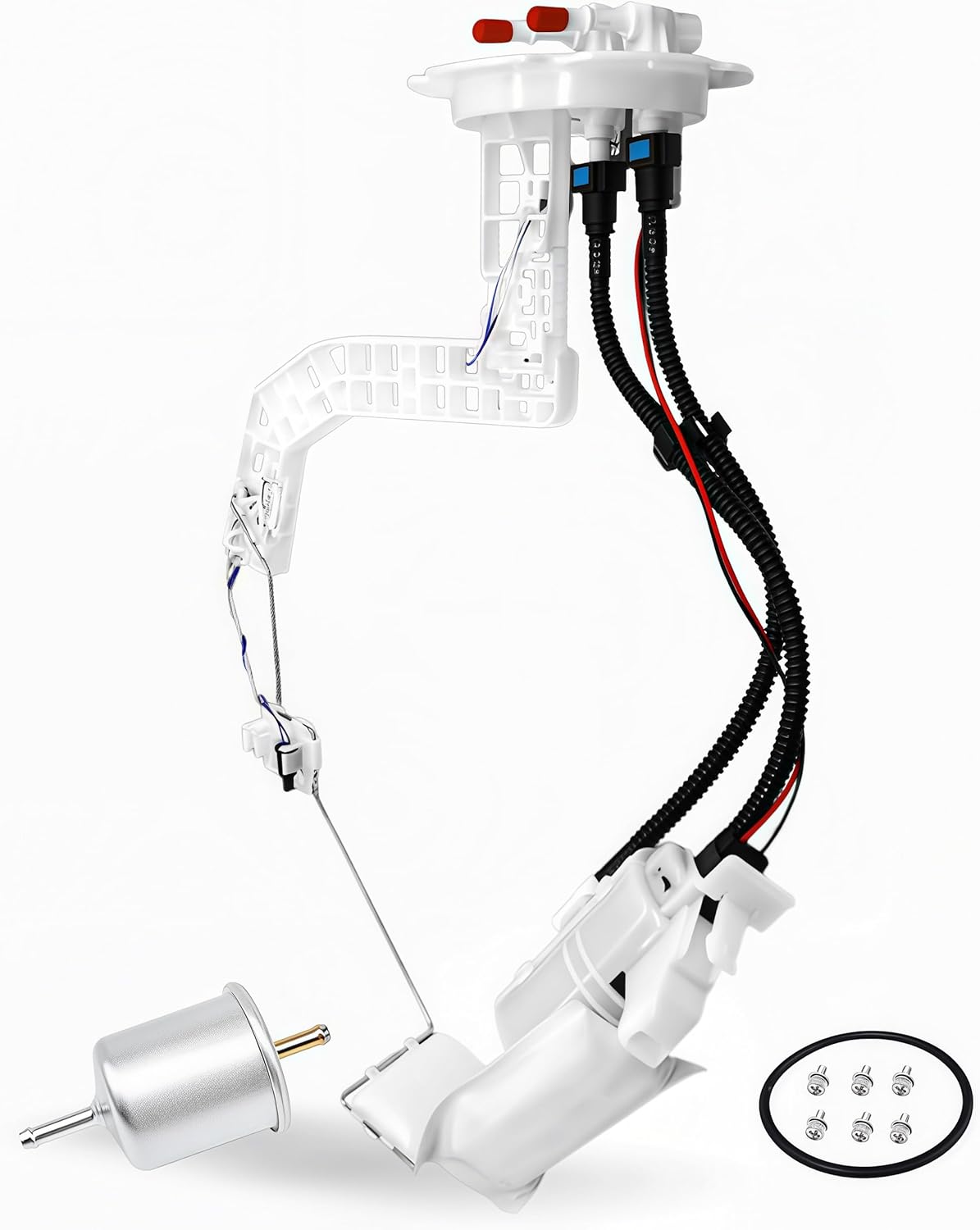 Fuel Pump Assembly w/Fuel Filter Compatible with 1999–2004 Nissan Frontier Xterra 3.3L 2.4L VG33E / VG33ER / KA24DE Replace # 25060-4S426 250604S426 25060-17041