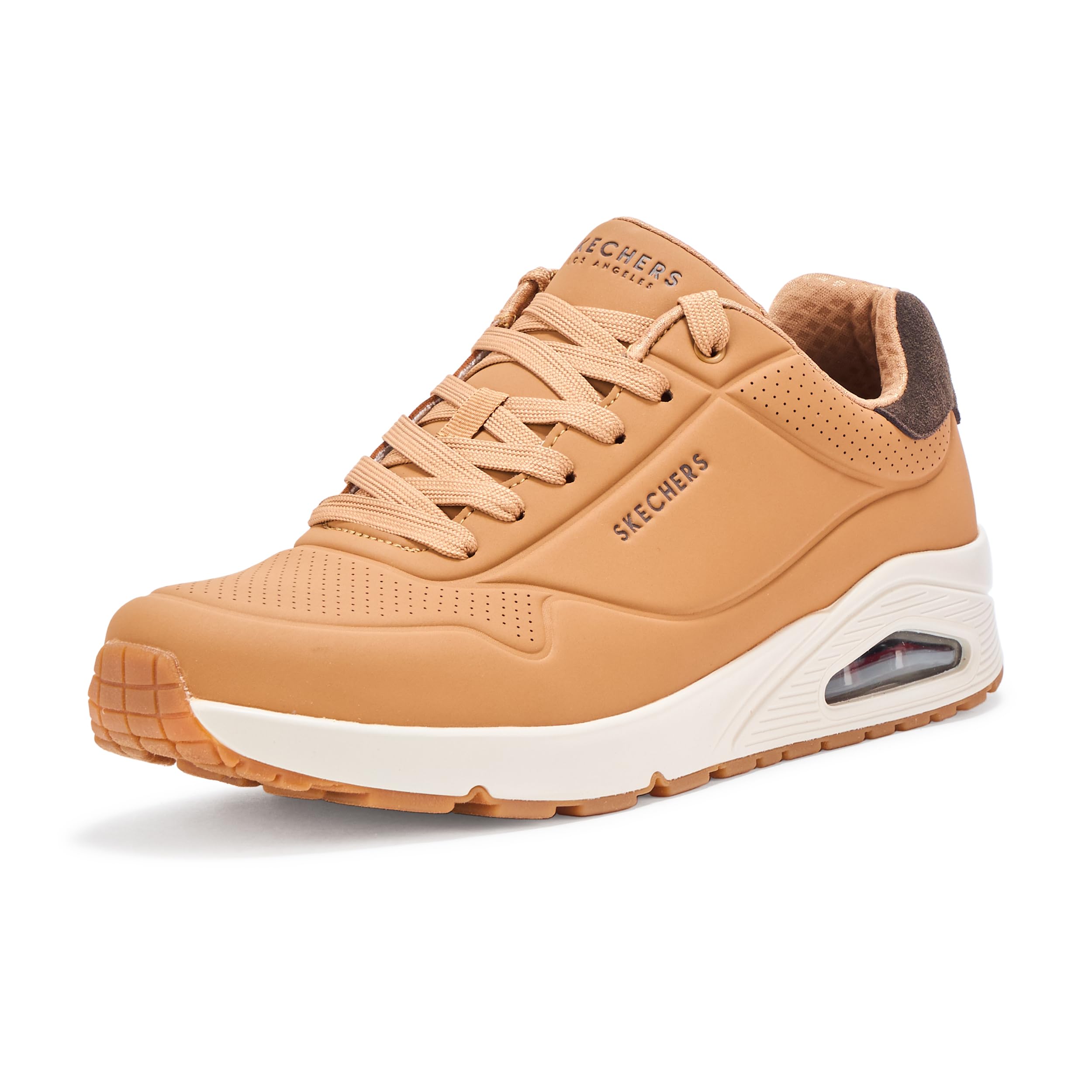 Skechers Herren-Sneaker UNO-Suited on Air, Hellbraun, 46 EU