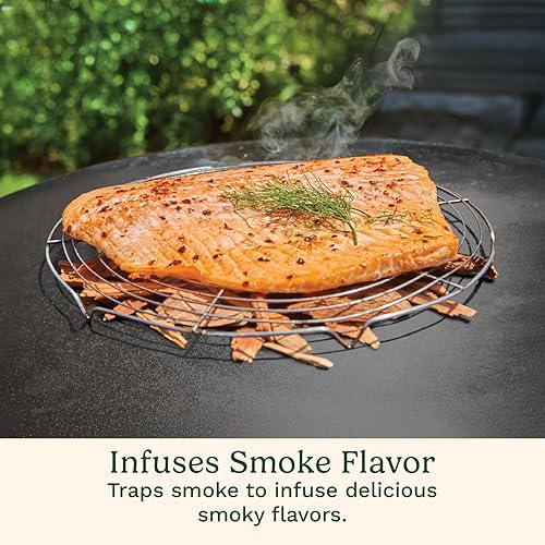 Miniatura 4 de Cuisinart Cúpula de fusión de 12.25 pulgadas con rejilla de alambre adicional, cúpula de parrilla de acero inoxidable con ventilación para cocinar