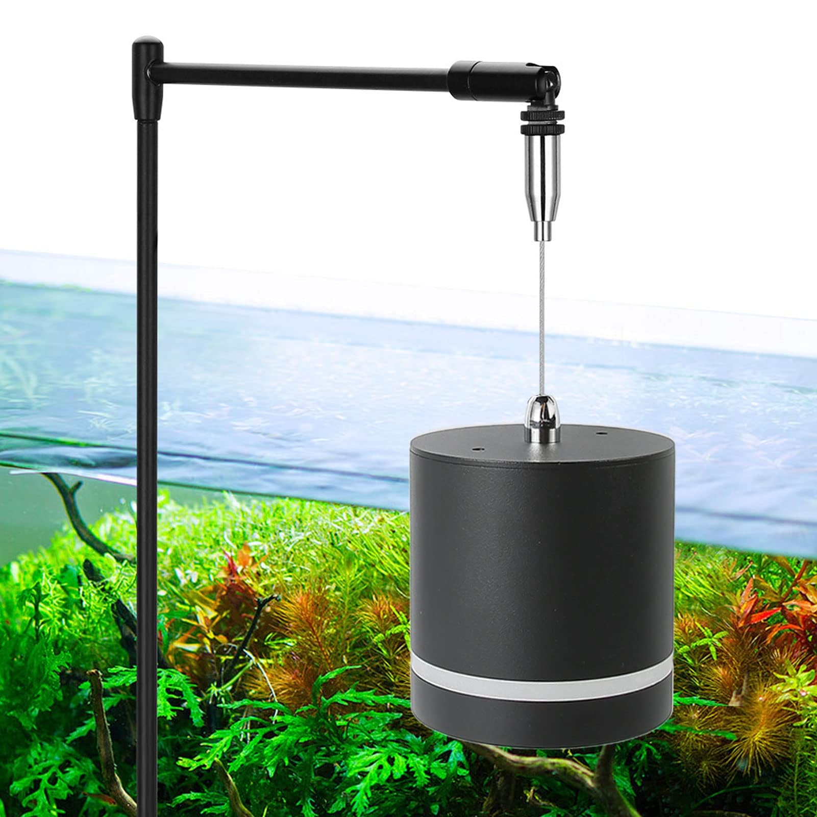 Lampada a LED per Piante Acquatiche, Lampada a Sospensione Lampadario per Acquario Lampada Ad Alta luminosità Perline Luce per Acquario
