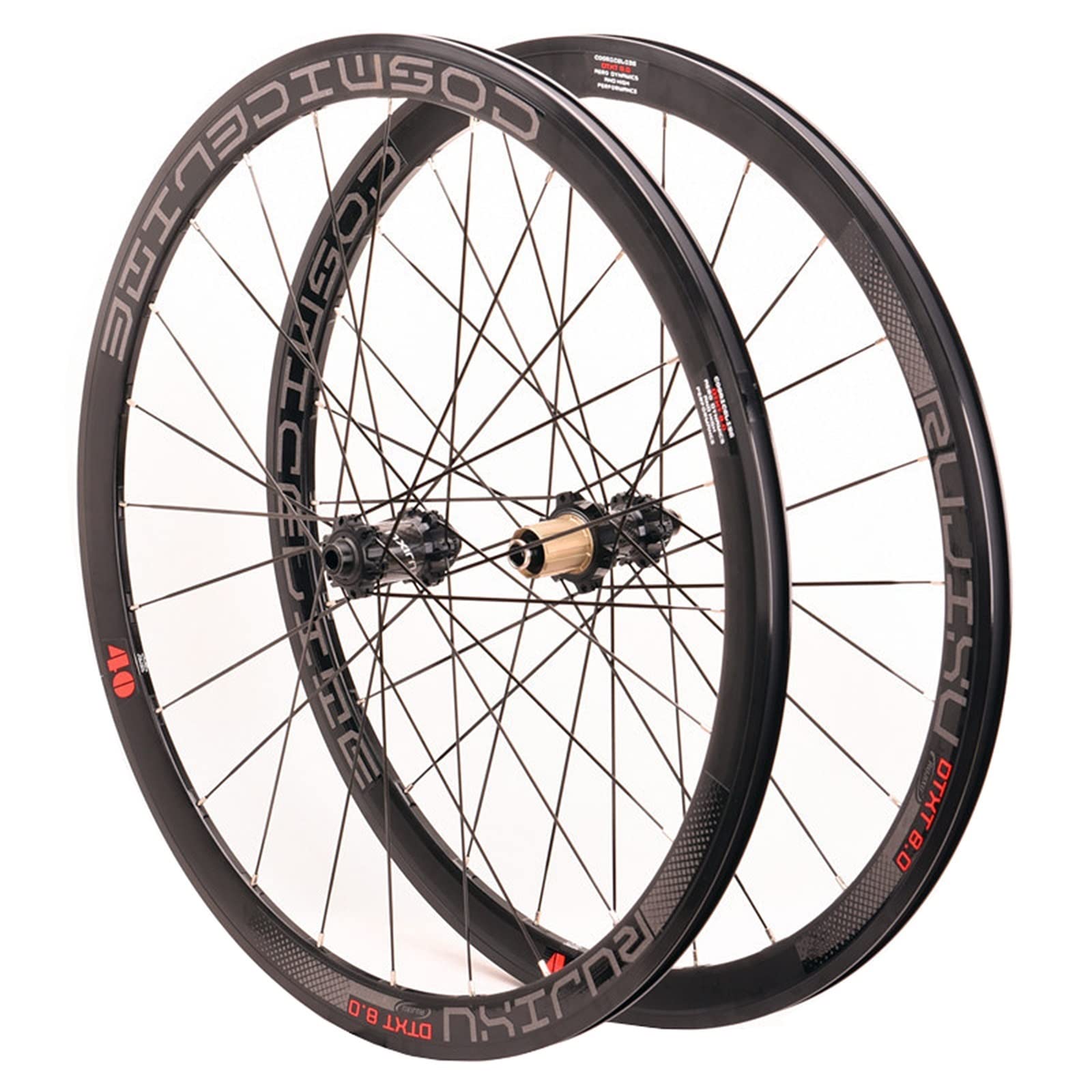 vivianan 700C 40mm Bicycle Road Wheel To Disc Brake Center Carbon Tube 8-9-10-11 Speed Tape Reflective Slider