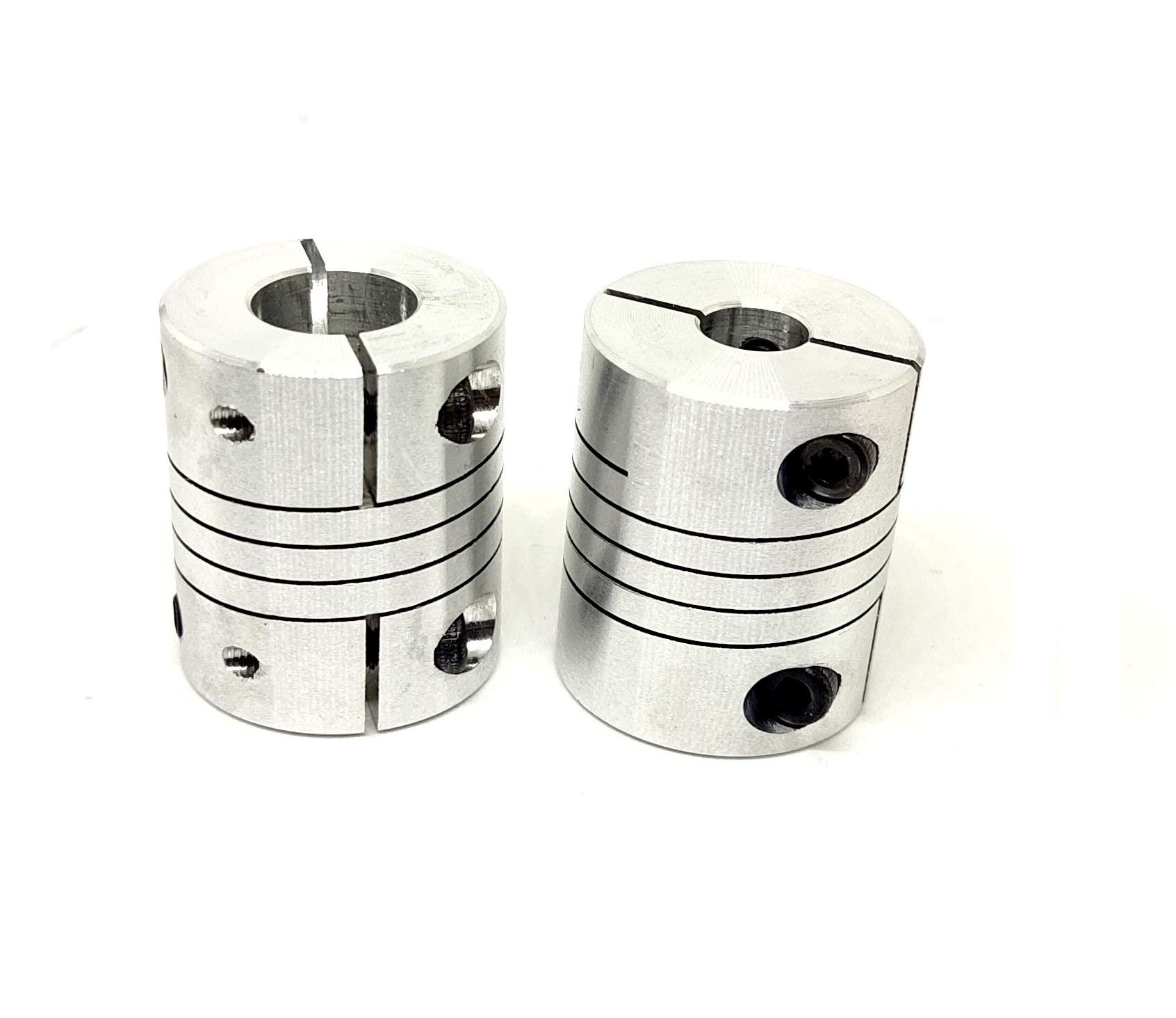 INVENTO 2Pcs 8x12mm Motor Jaw Shaft Coupler Aluminum 8mm 12mm Flexible Coupling for Nema 23 3D Printer Z Axis For RepRap (B08NFHC44D) Amazon Price History, Amazon Price Tracker
