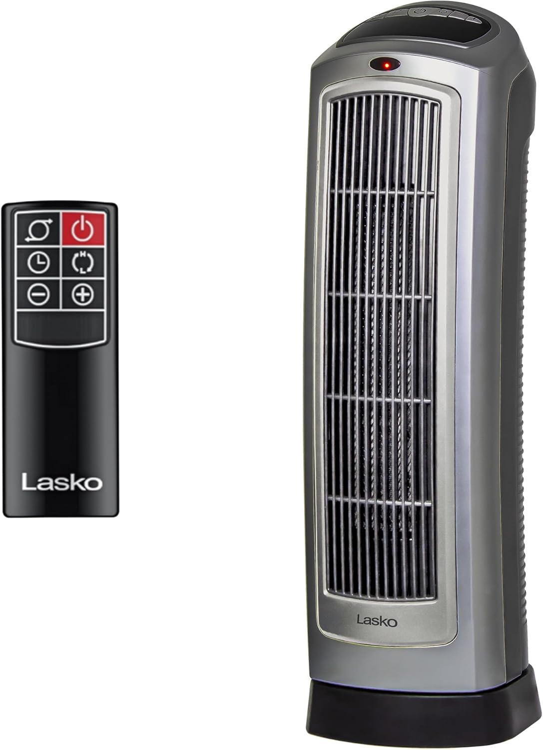 Lasko Oscillating Digital Ceramic Tower Heater for Home with Adjustable Thermostat