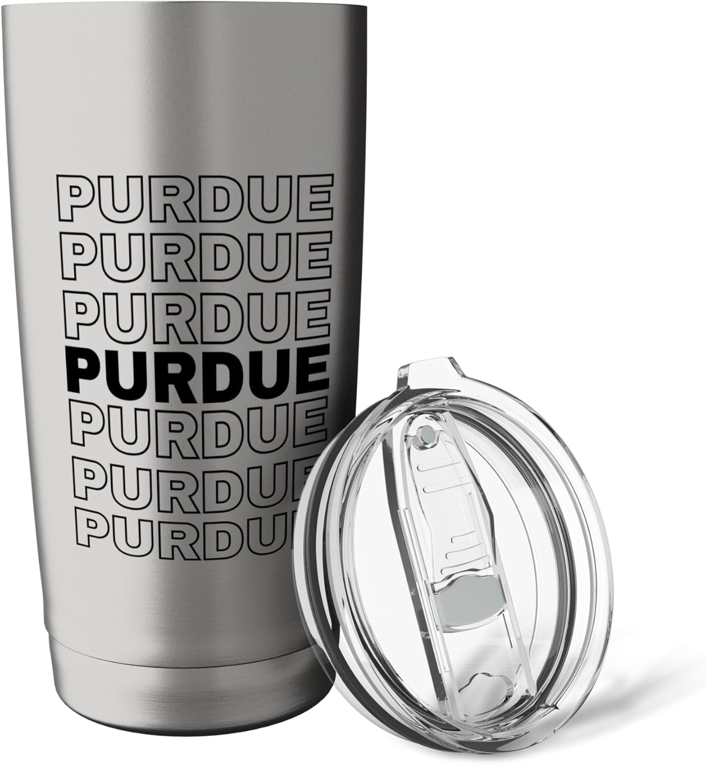 PURDUE Proud Family Retro Reunion Last Name Surname Stainless Steel Insulated Tumbler image 5