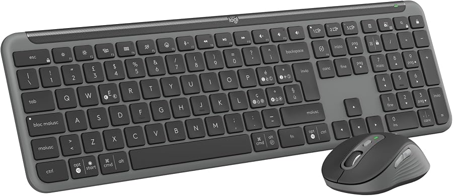 Logitech MK950 Signature Slim wireless tastiera e mouse Kit - ITA QWERTY — foto principale