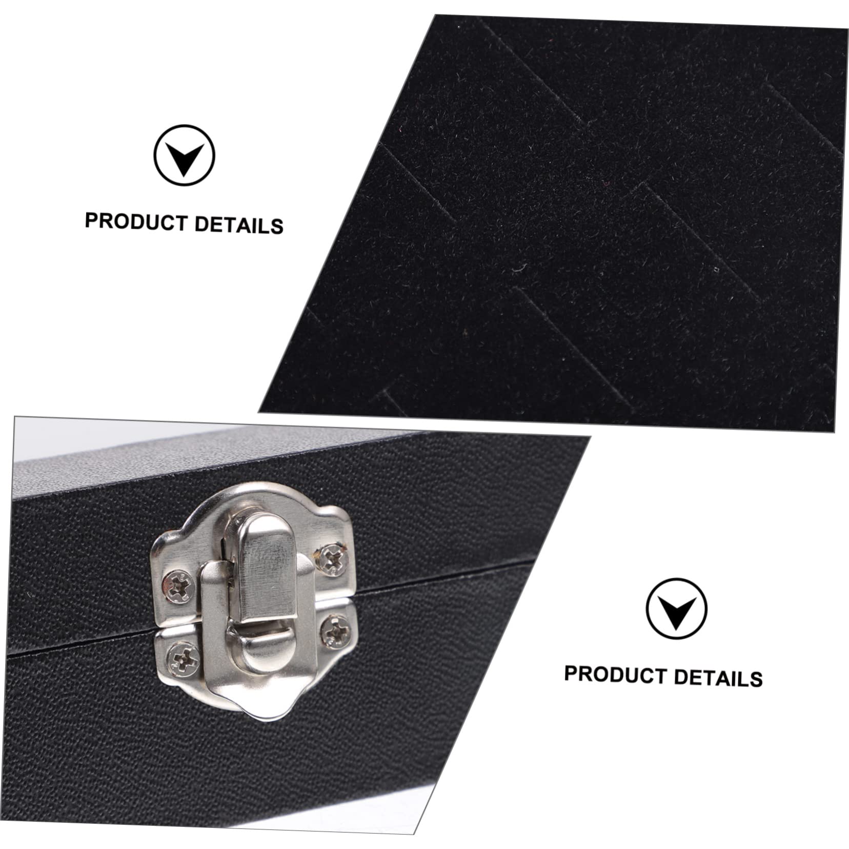 Caja Organizadora De Anillos Con 100 Ranuras Transparente, Estuche Portátil Para Exhibición De Anillos, Bandeja De Acrílico Negra, Para Joyerías y Ferias, Organizador Múltiple Con Tapa