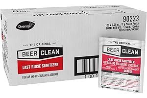 Diversey Beer Clean Last Rinse Glass Sanitizer Packets