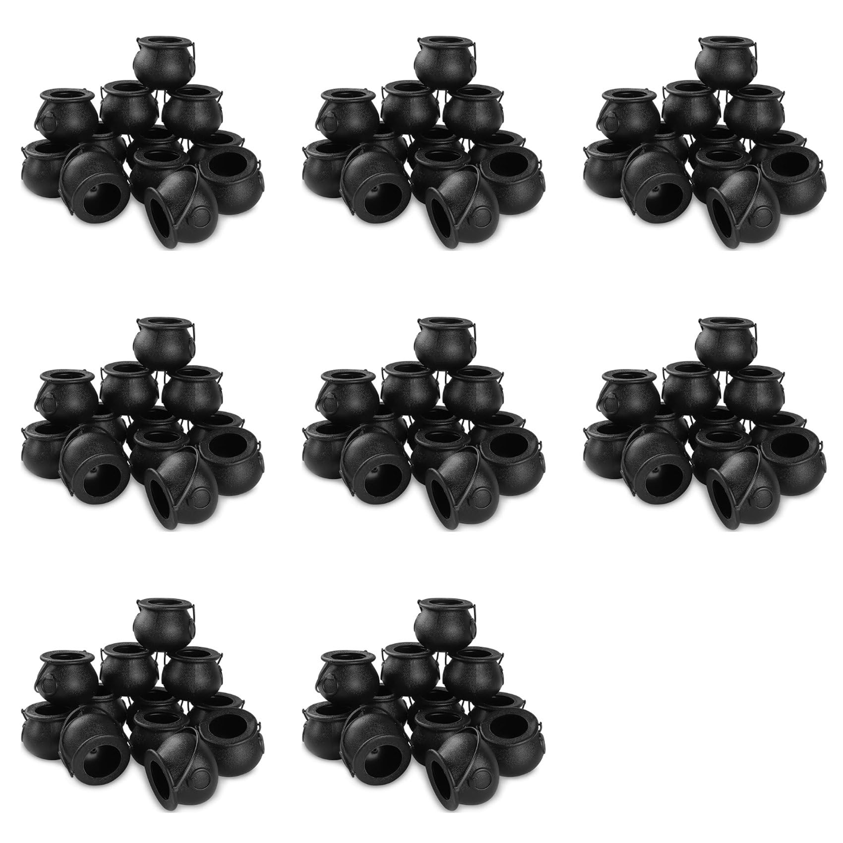 Mini Chaudron de Sorcière d'Halloween pour Chasse aux Bonbons