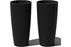 Veradek Mason Series Vega Planter: Elevate Your Outdoor Oasis with Extra Tall Sophistication