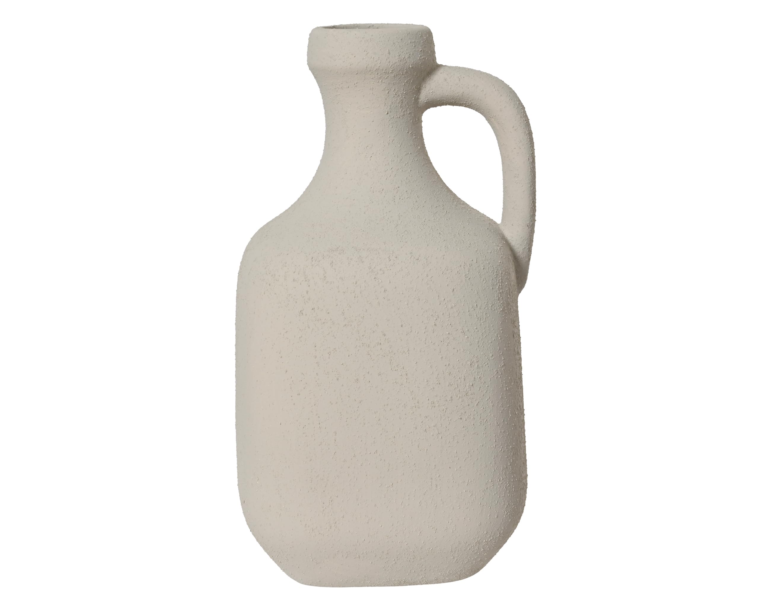 Bouteille décorative en céramique blanche pour sublimer l'ambiance de votre salon chic