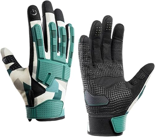 Cycling Gloves, 1 Pair Bicycle Gloves, Non Slip Spring Gloves with Touch Sensitivity, Anti Collision Sports Women Gloves, Sports Fishing Hand coveer