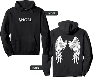 Angel Wings on your Back - Angelic Fun Party Dress Up Pullover Hoodie