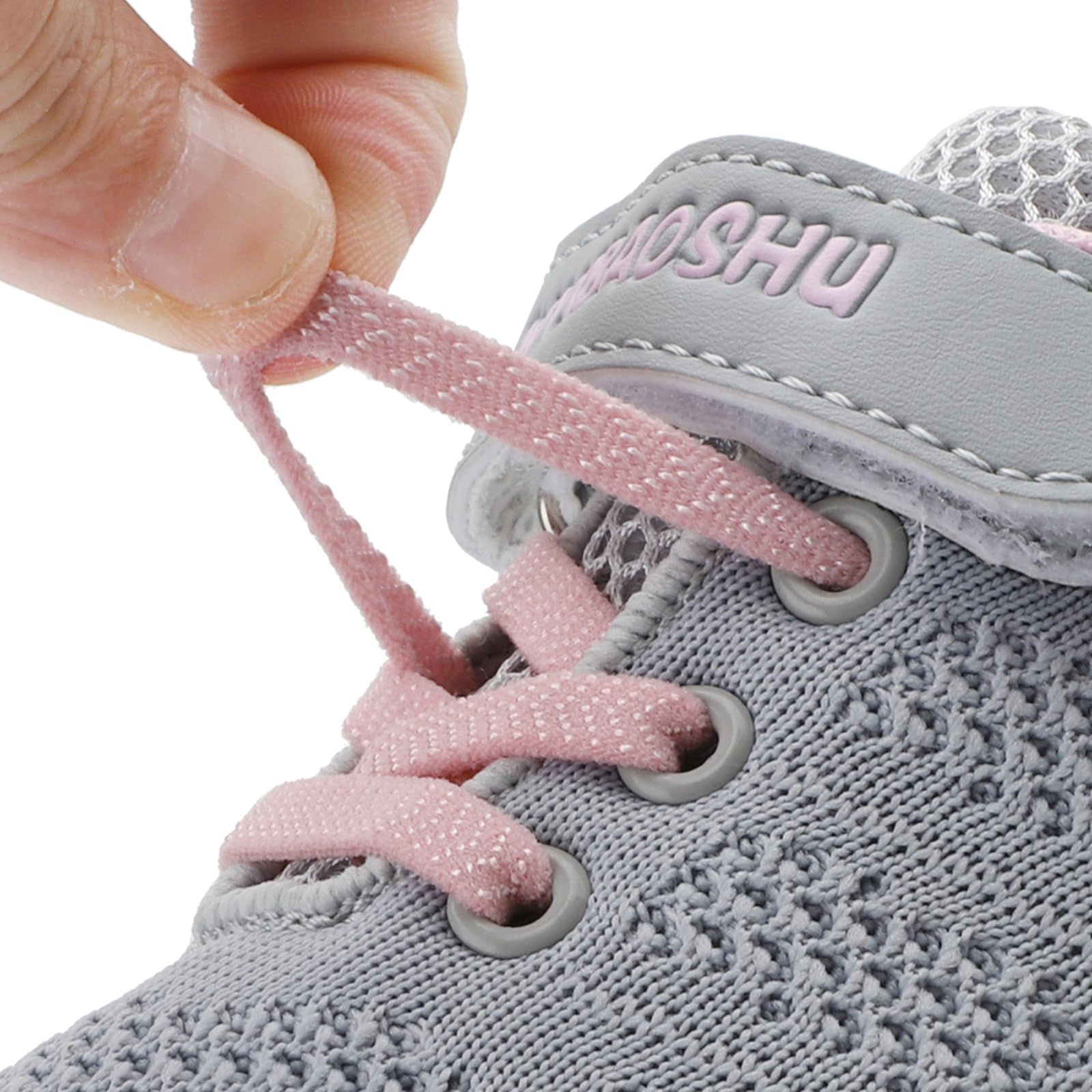 Turnschuhe Mädchen Baby Lauflernschuhe Hallenschuhe Kleinkind Mädchen Babysneakers Atmungsaktive Sportschuhe Laufschuhe Grundschulkind Leichte Grau 30 EU