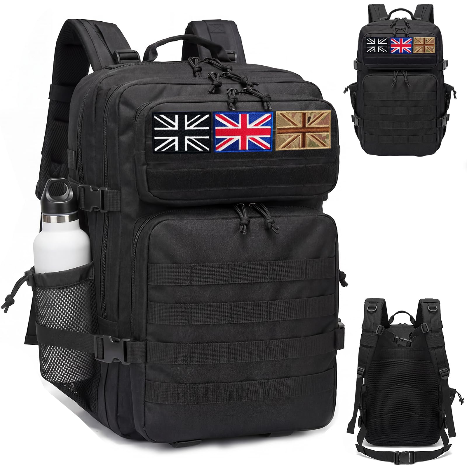 Lesbyit 45L Military Tactical Backpack Waterproof Army Rucksack