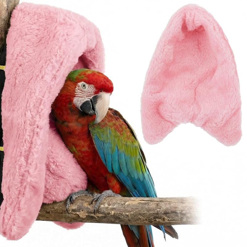 Ninho Suspenso para Aves Xyembu em Pelúcia, Rosa, 1 Unidade