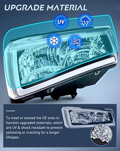 Vista 124 de Nilight Conjunto de luz trasera para Chevy Silverado 1500 1500HD 2500 2500 2500HD 3500 2007 Chevrolet Classic OE estilo pasajero lámpara trasera