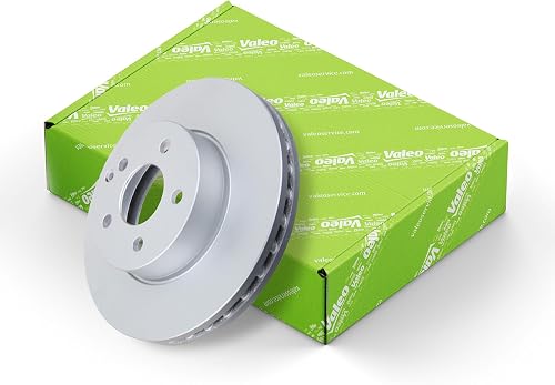 Valeo 1x Disco Freno Rivestito 673409, Asse Anteriore