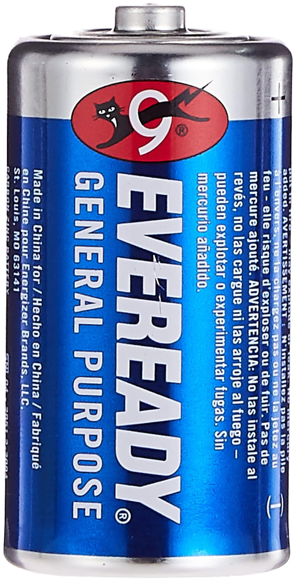 Eveready Carbon Zinc- Shrink Pack Batteries - C (Pack Of 2)