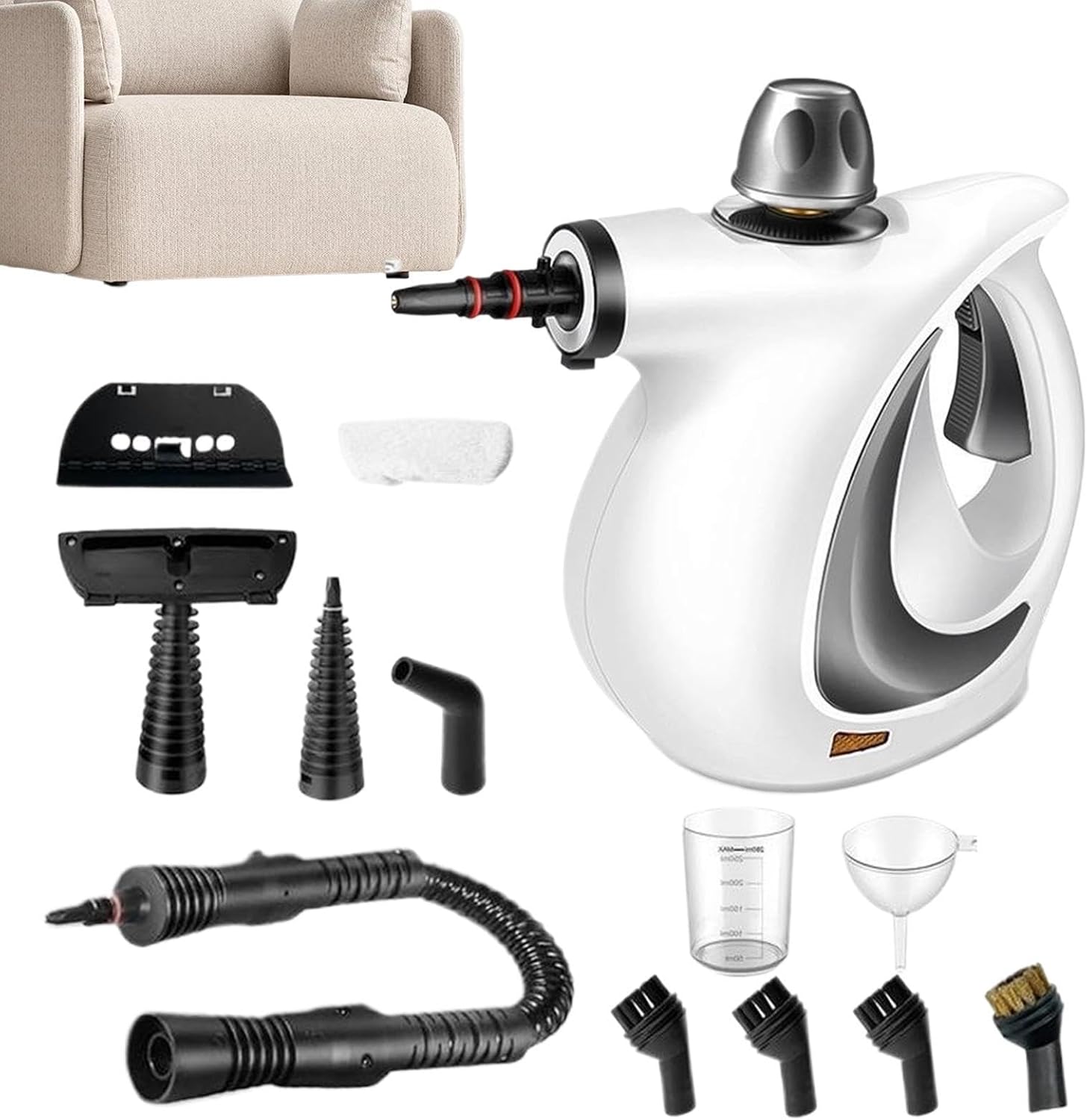 High Pressure Steam Cleaner – High Pressure, Fast Heating, Powerful – Steam Tool for Cleaning Gaskets, Removes Grease and Dirt
