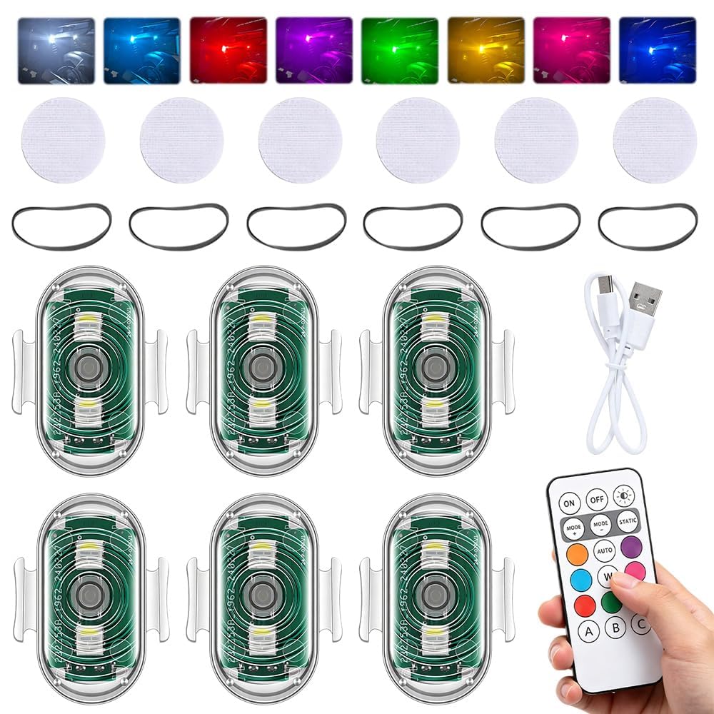NZXRFHI LED Strobe Lights for Yamaha YFM 90 2009-2022