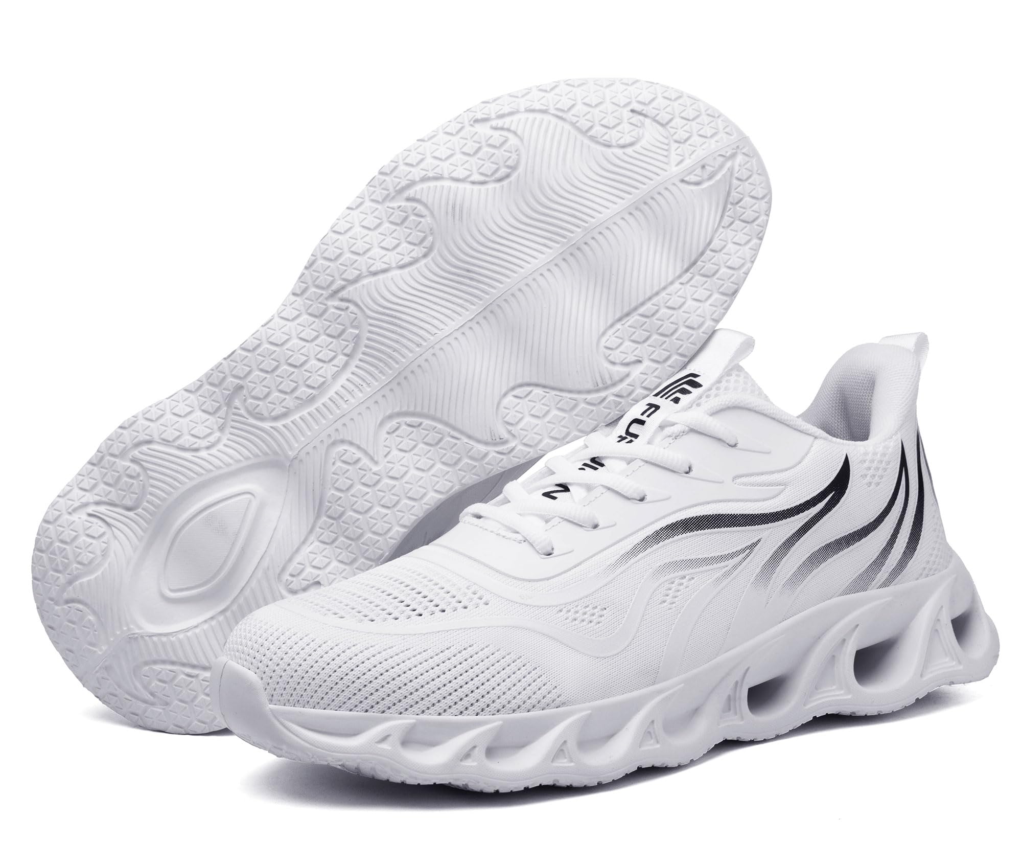 Furuian Zapatos de punta de acero para hombres y mujeres, ligeros, indestructibles, zapatos de trabajo de seguridad, cómodos, tenis de trabajo a prueba de pinchazos