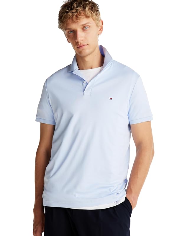 Tommy Hilfiger Men's Liquid Cotton Regular Short Sleeve Polo by Tommy Hilfiger - Used condition - US$22.57