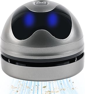 BAIFULAI Aspiradora de mesa: mini aspiradora recargable por USB, portátil e inalámbrica, con 120 minutos de tiempo de funcionamiento, pequeña aspiradora de mano para escritorio, oficina, coche