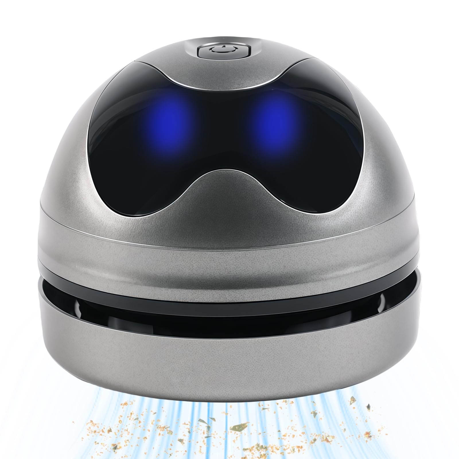 BAIFULAI Aspirapolvere da tavolo: mini aspirapolvere ricaricabile USB, portatile, senza fili, con 120 minuti, piccolo aspirapolvere a mano per desktop, ufficio, auto, scuola, casa