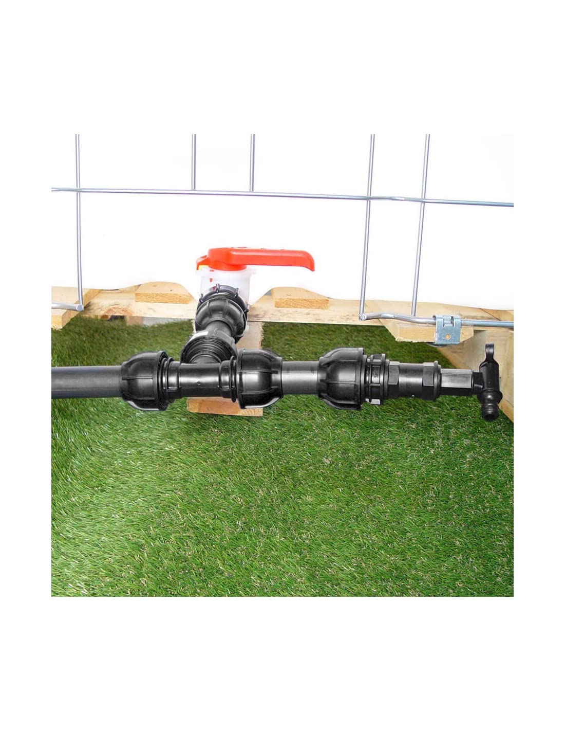 Multicuves - Kit Raccordement 2 Cuves Eau 1000 L - S60X6 / S60X6