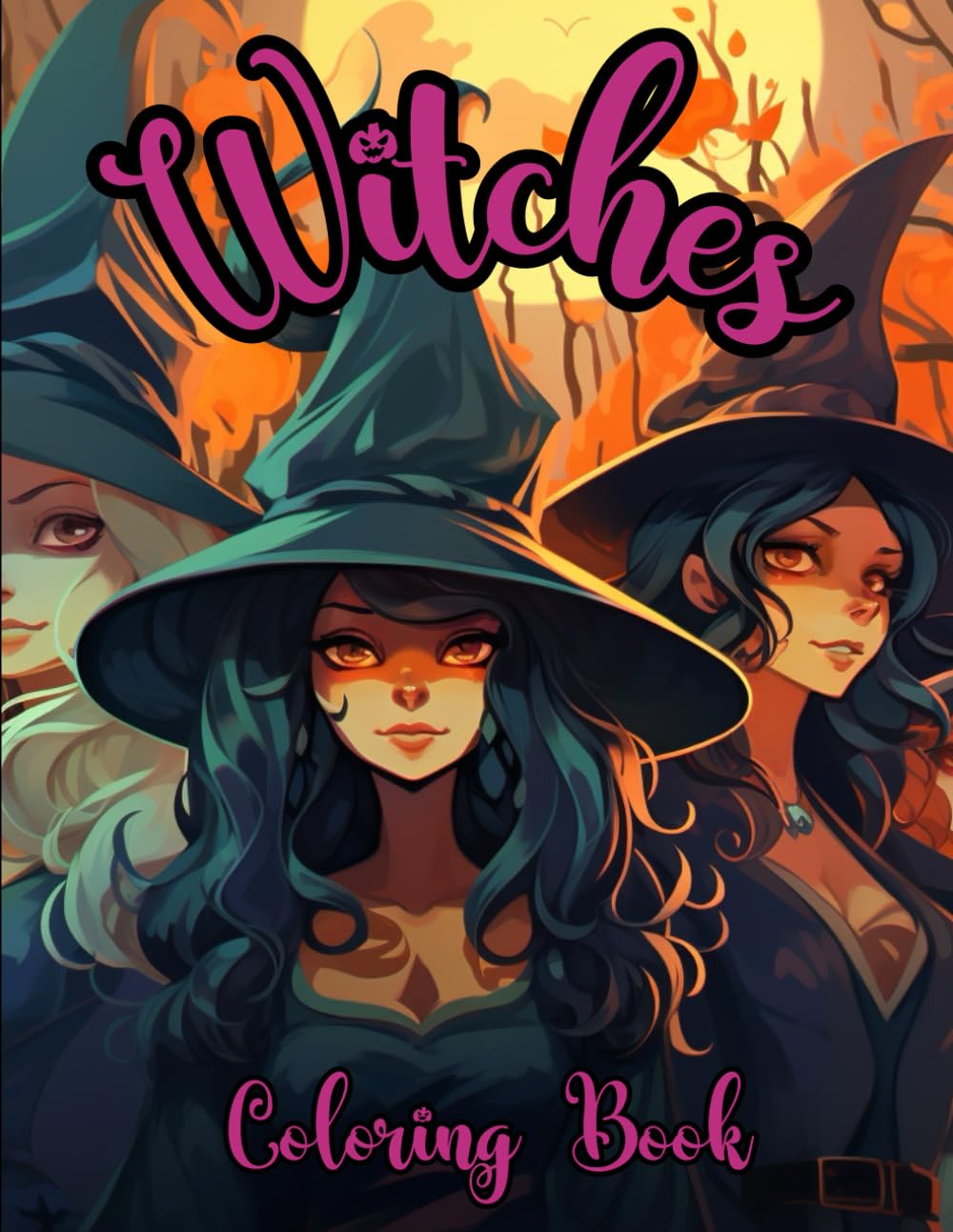 Witches Coloring Book: Learning, Imaginative Ink, Press, Rogers Kiernan: 9798850105464: Amazon ...