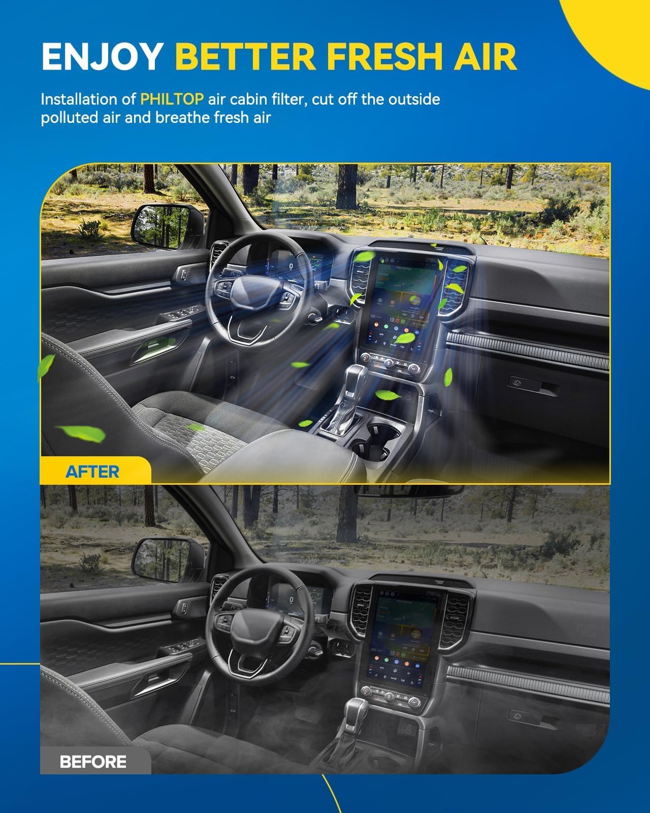 Cabin Air Filter For 2021-2023 Kia Sorento 2022 ZQ886VZ