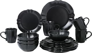 Lorren Home Trends Scalloped Edge Dinnerware