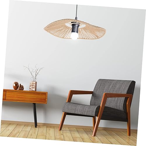 Miniatura 4 de Yardwe La rota de la sombra que teje fácil instala la pantalla de la cuerda de papel para el restaur