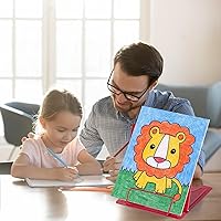 Vista 5 de Soporte de libro de metal ajustable para lectura