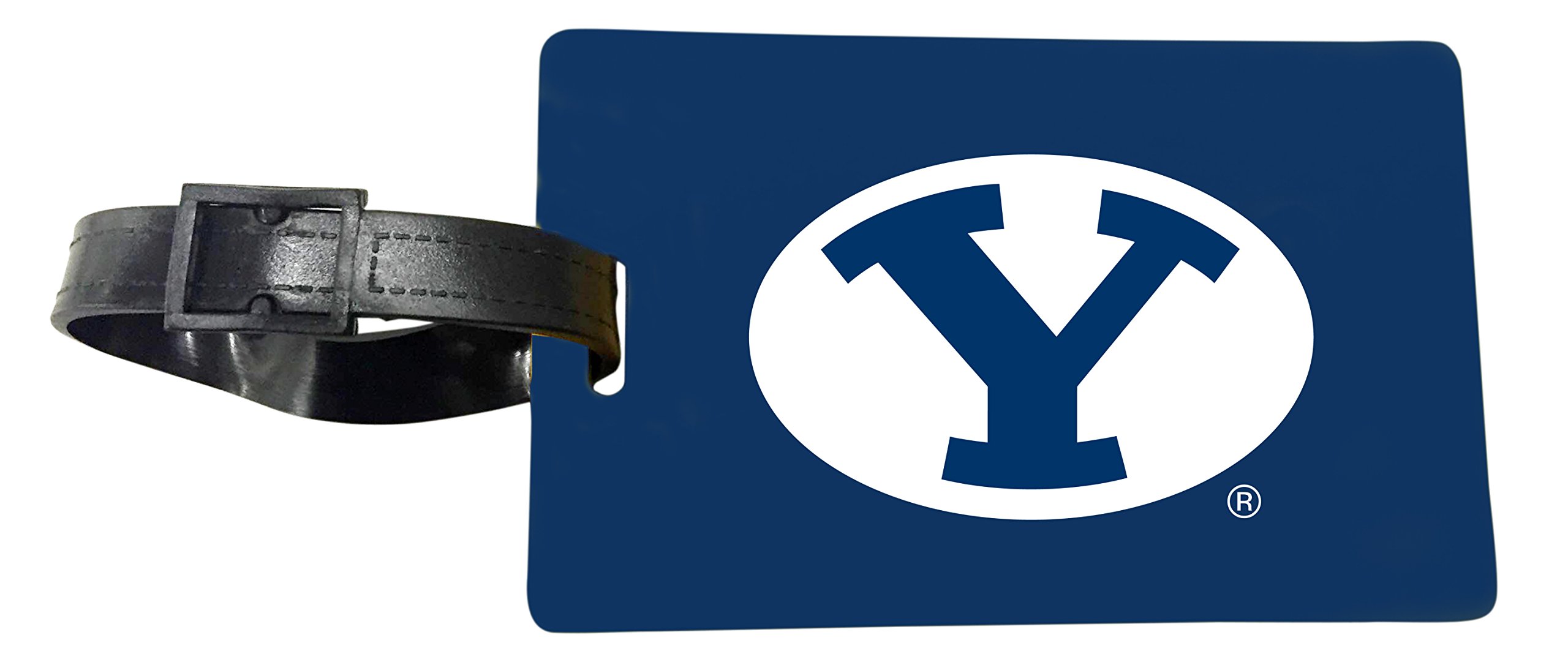 R and R Imports Brigham Young Cougars Luggage Tag 2-Pack Officially Licensed Collegiate Product