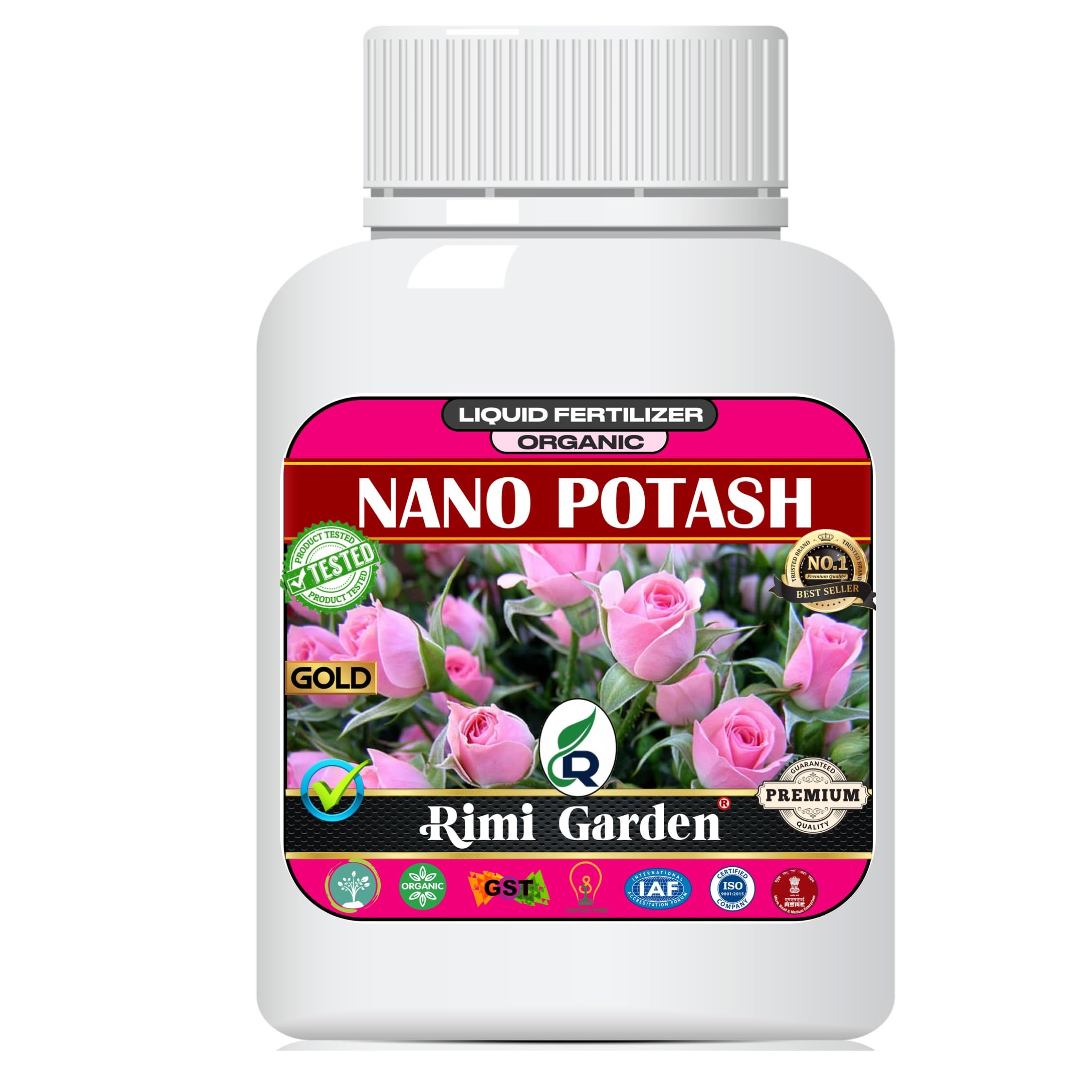 Rimi Garden® Nano Potash Organic Liquid Fertilizer Essential for Overall Growth of Plants. (250 ml) (B0CG4GM6NQ) Amazon Price History, Amazon Price Tracker