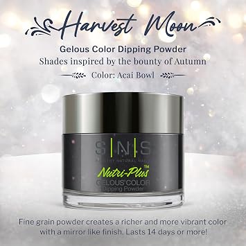 SNS Nail Dip Powder, Gelous Color Dipping Powder - Acai Bowl