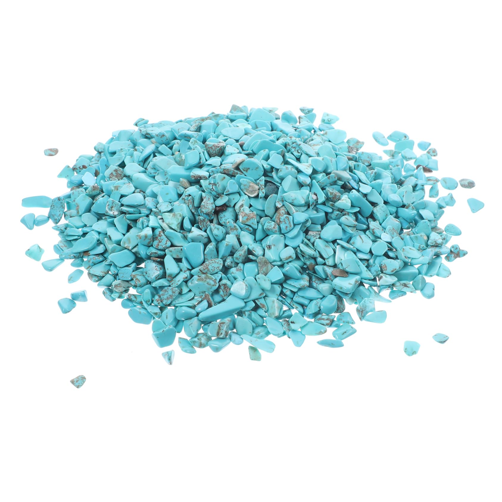 DOITOOL Aquarium Decor Rocks 2 Bags of Natural Stones for Jewelry Making Fish Tank Decor DIY Supplies