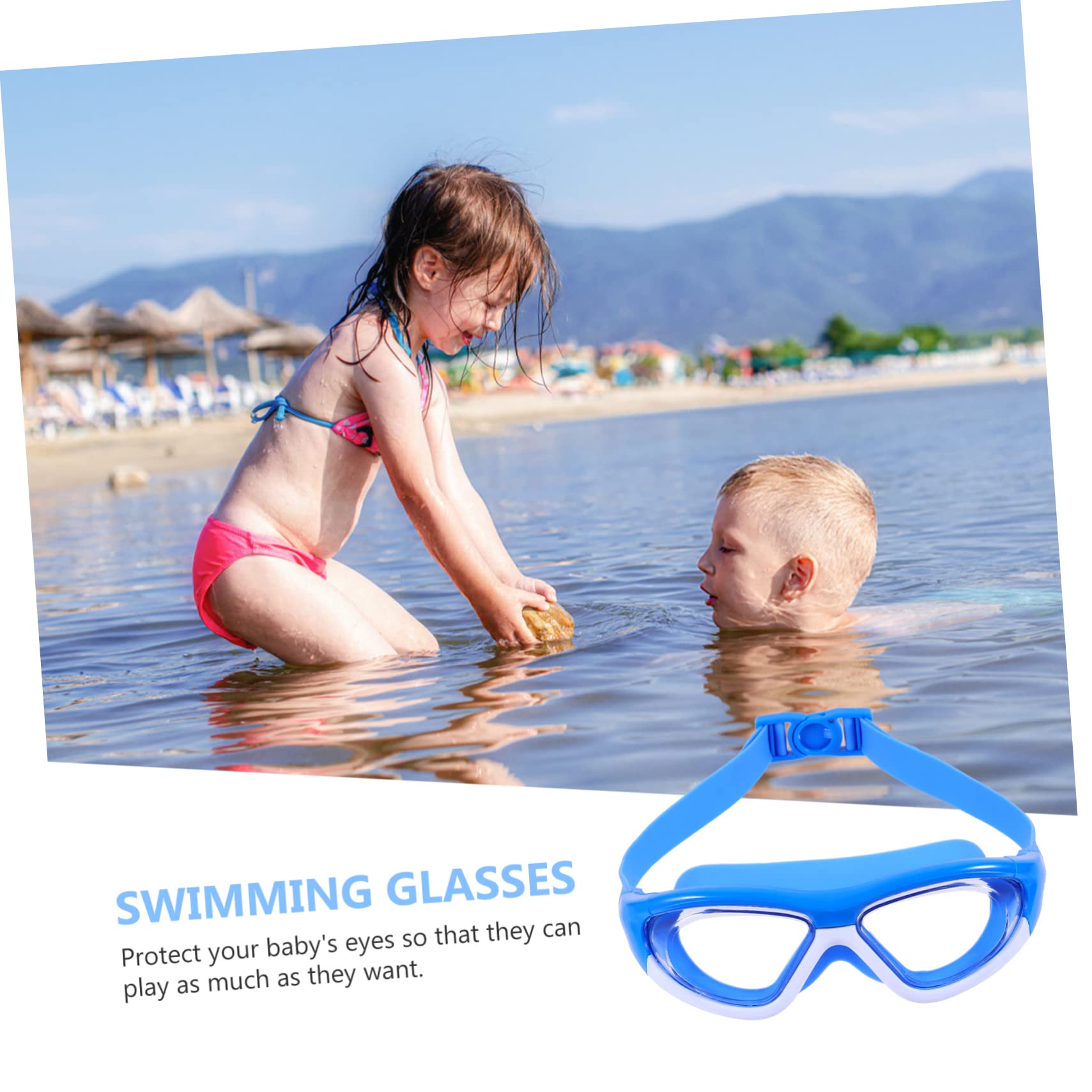 SUPVOX Lunettes De Natation Anti-Buée Lunettes Anti-Buée Lentille Enfants Enfants De Natation De Équipement