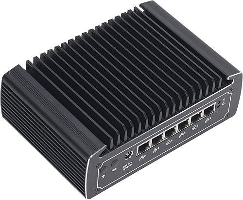 Miniatura 8 de ViaGasaFamido Mini Computer, Embedded Fanless Mini PC, 8G Memory 128G Hard Disk, HD Interface, Aluminum Alloy Chassis, Power On, Timed Boot, Network