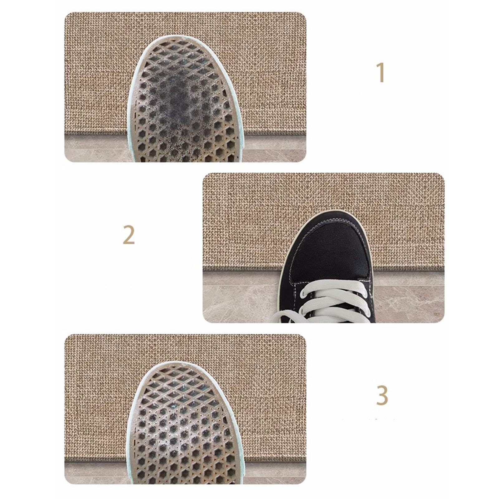 Willkommensmatte „Bitte Schuhe Ausziehen“ – Rutschfester Eingangsteppich Für Innen/außen, Leicht Reinigbar