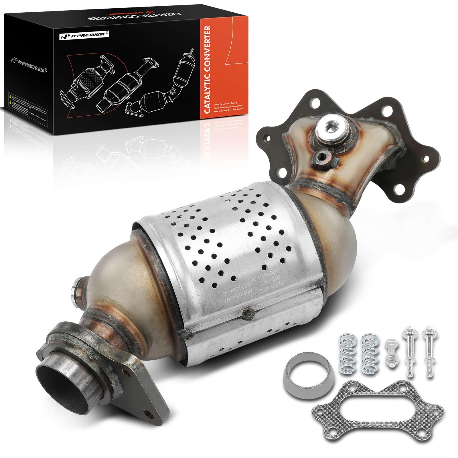 EPA-Certified Catalytic Converter For 2004-2009 Toyota Prius 1.5L - Direct Bolt-On Replacement With 5-Year Warranty