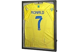 Lockable Large Sports Jersey Display Case – Baseball, Basketball, Hockey, Soccer, T-Shirt Protection