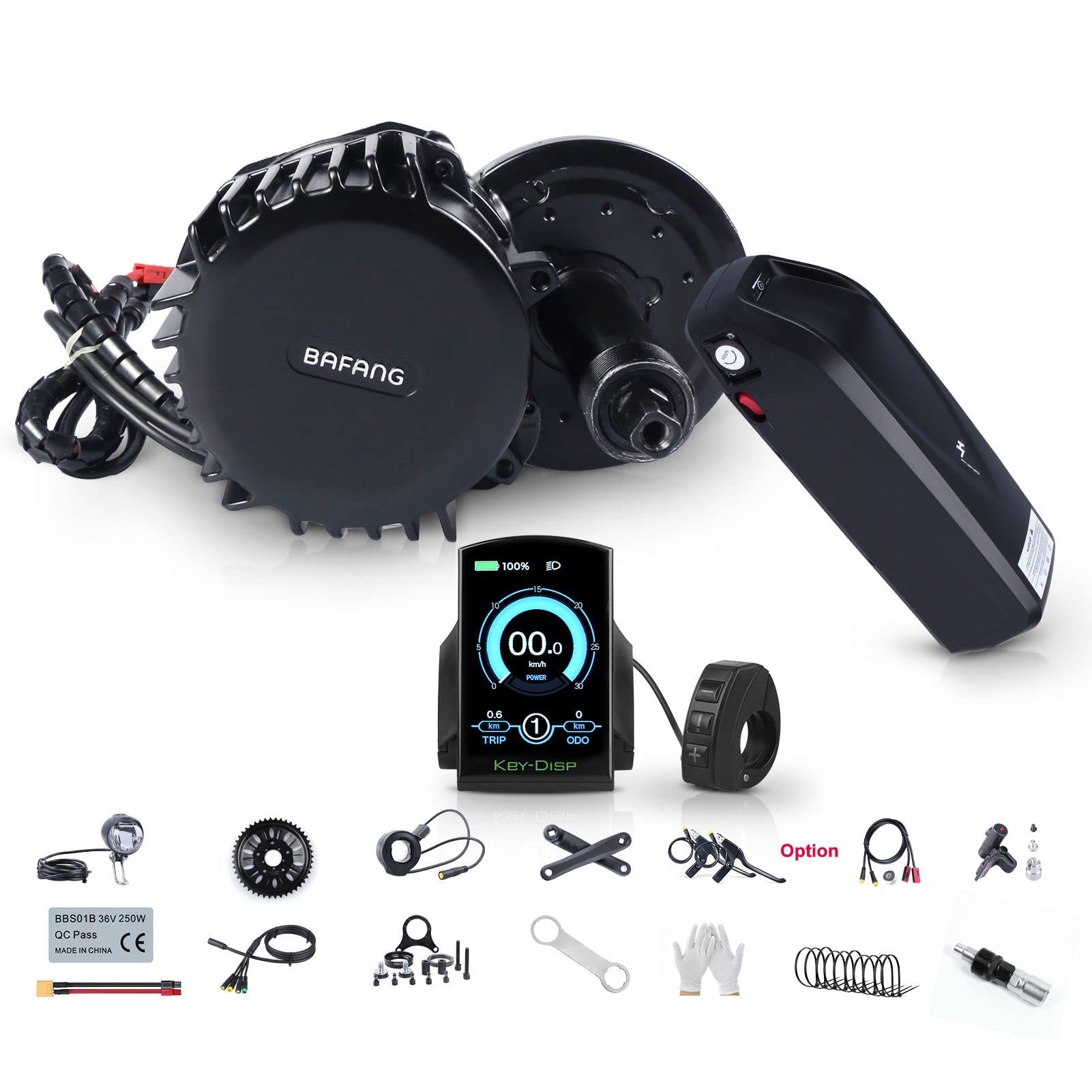 Buy BAFANG Mid Drive Motor Kit 1000W 52V BB100mm 68mm BBSHD eBike