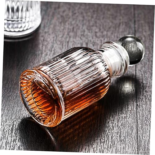 Vista 3 de Alipis Botella de Bitters Old Fashioned Glass Bitters Botella decorativa de cóctel Bitters Botellas Dispensador de tablero Botella de cóctel