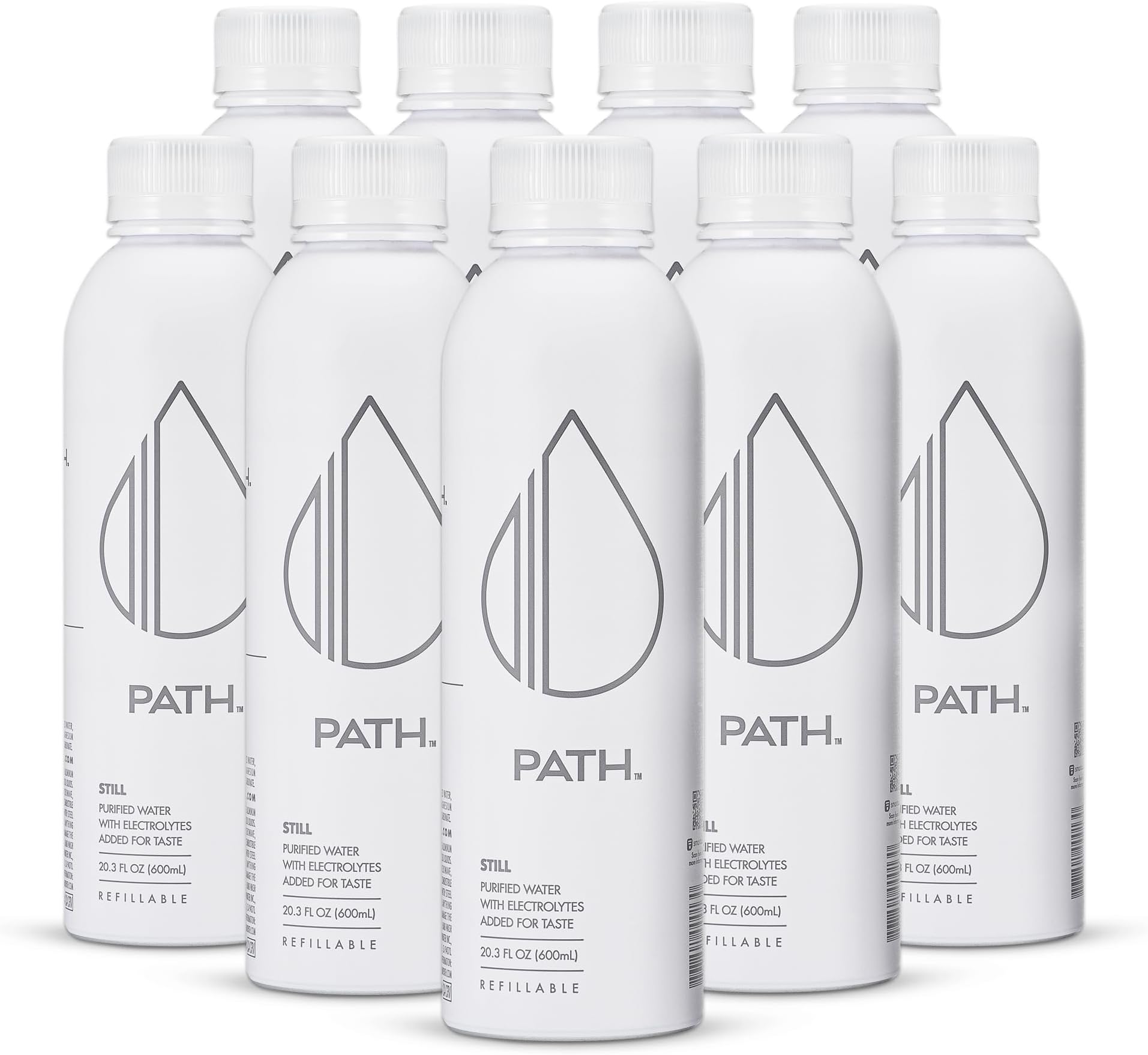 PATH Still Bottled Water UltraPurified, pHBalanced