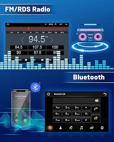 Miniatura 6 de Estéreo de coche Android para Sonata 2010-2015 Radio, pantalla táctil de 9 pulgadas Andriod 10.1 Receptor de audio de coche con enlace de espejo